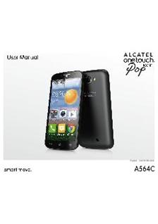 Alcatel One Touch Pop manual. Tablet Instructions.